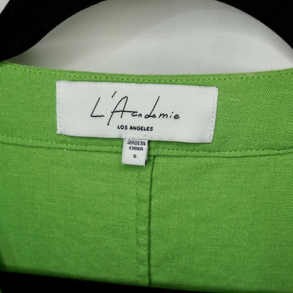 L'academie The Janiero Minidress - Lime - Size S - Picture 6 of 12